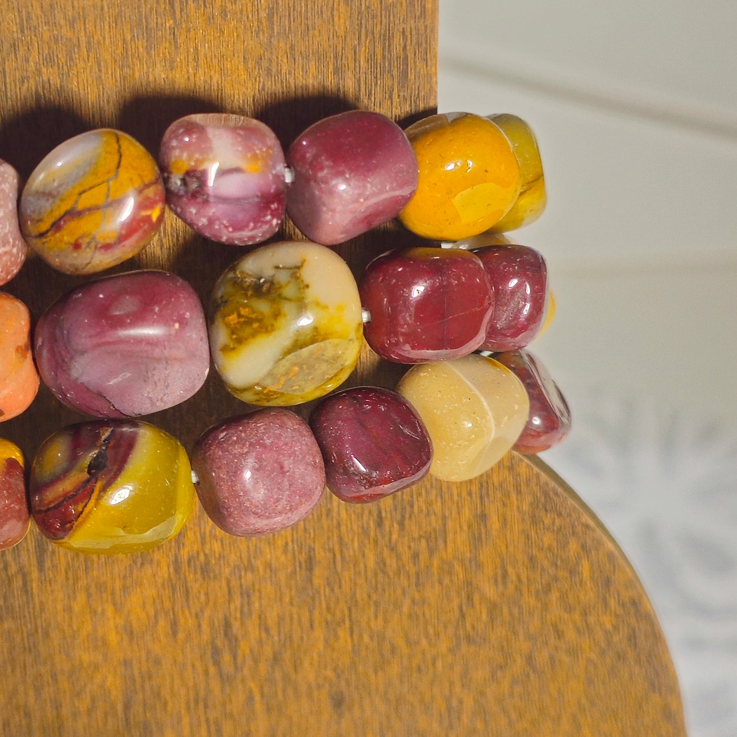 Tumbled Mookaite Bracelets