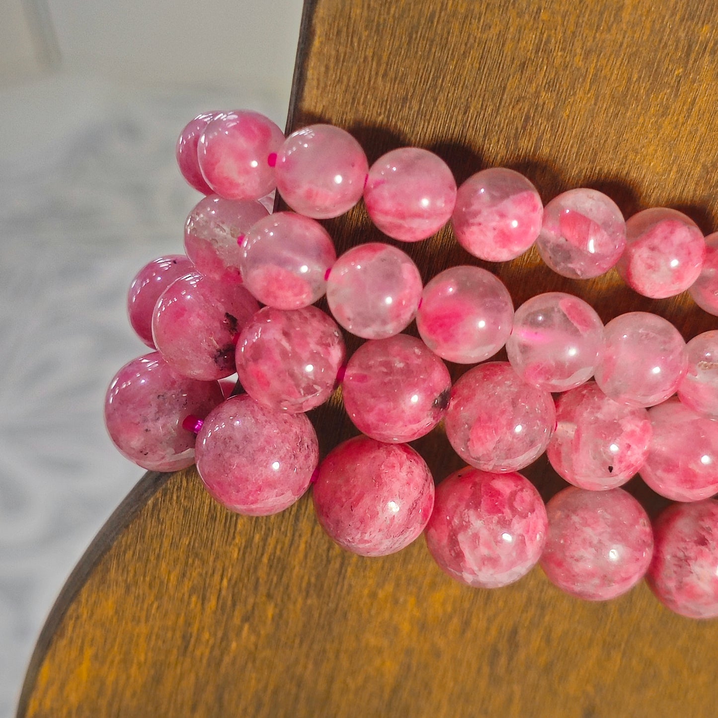 Sakura Rhodinite Bracelets