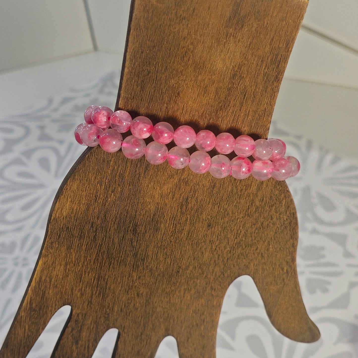 Sakura Rhodinite Bracelets