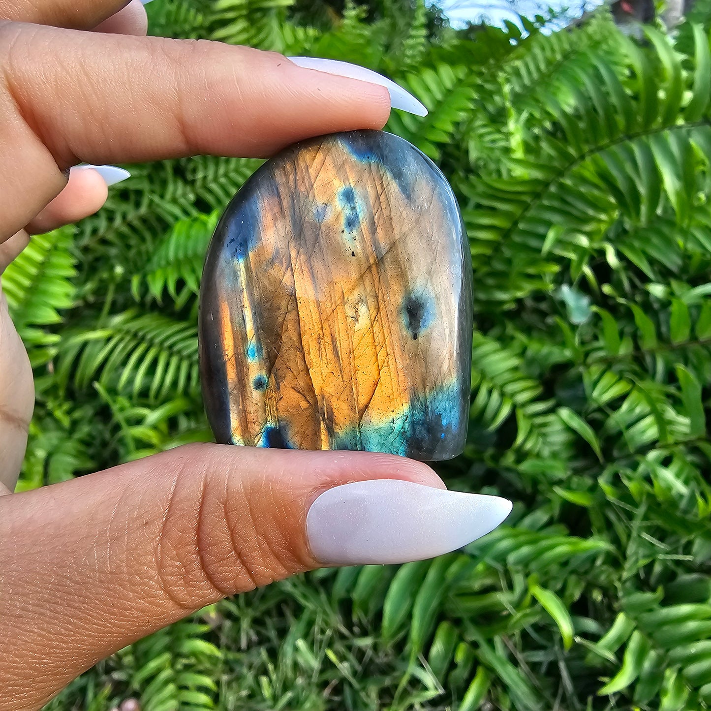 Labradorite Freeform- Orange