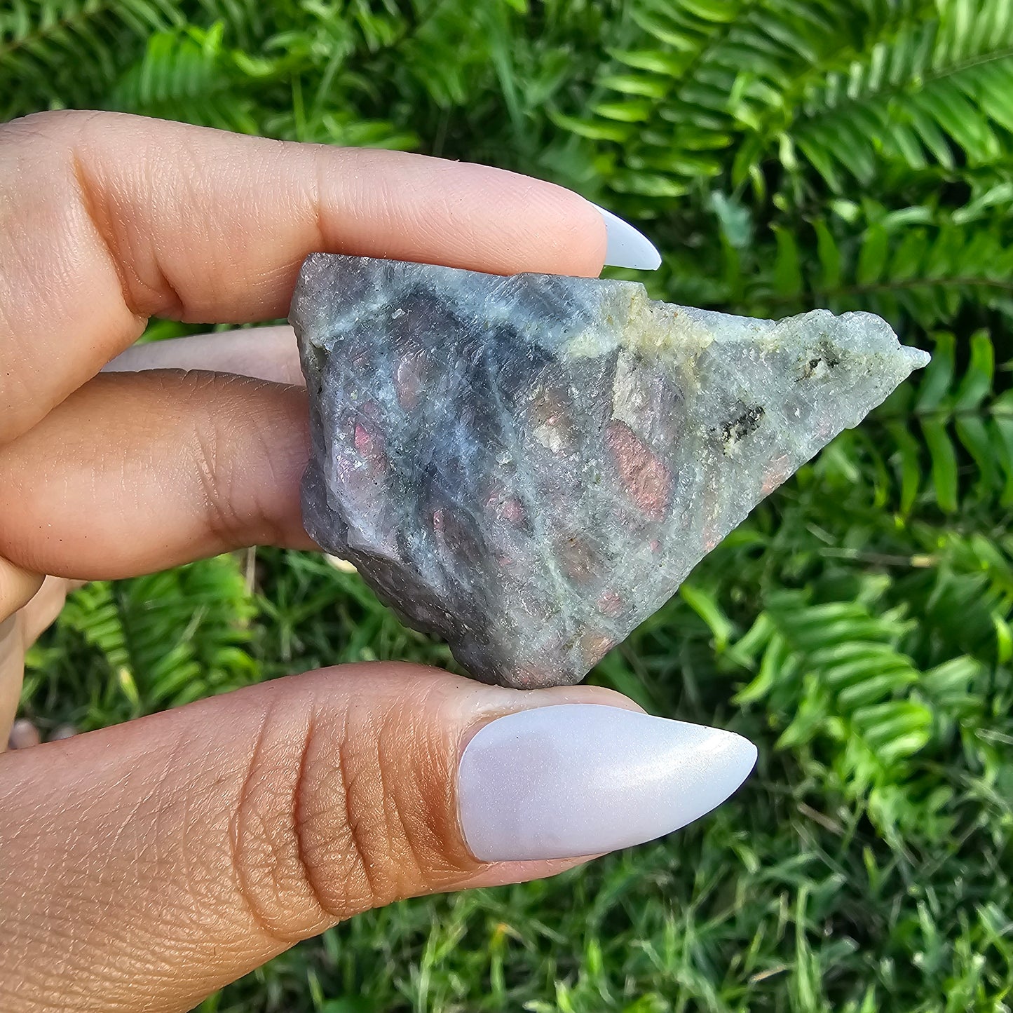 Pink Flash Labradorite