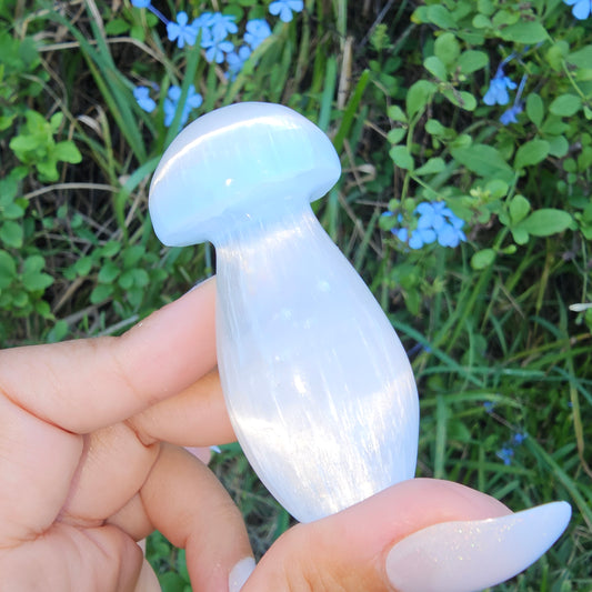 Selenite Mushroom