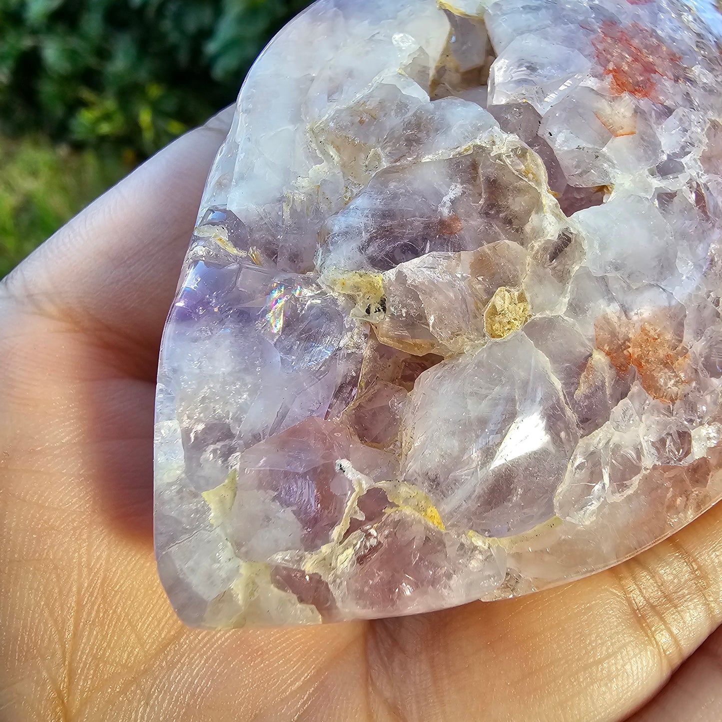 Pink Amethyst Rhomboid