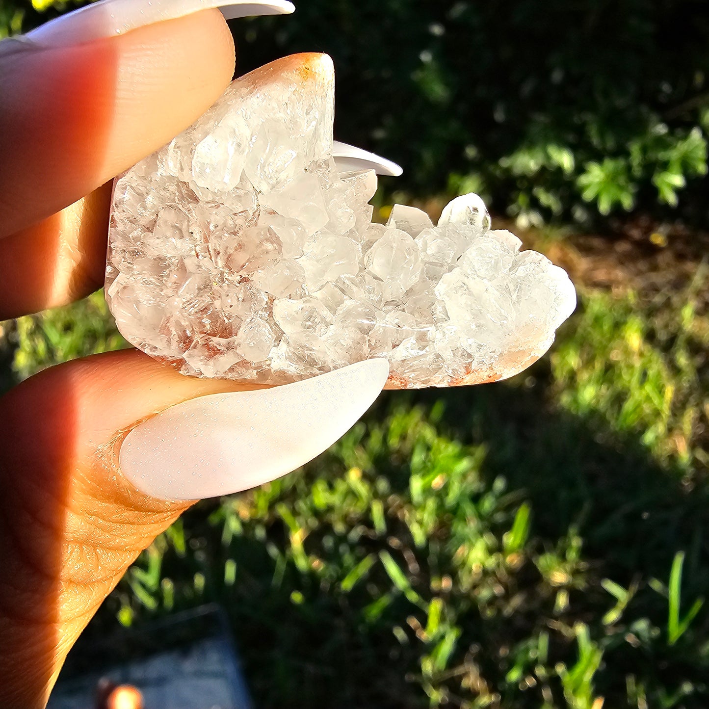 Mini Pink Amethyst Flower Agate Freeform