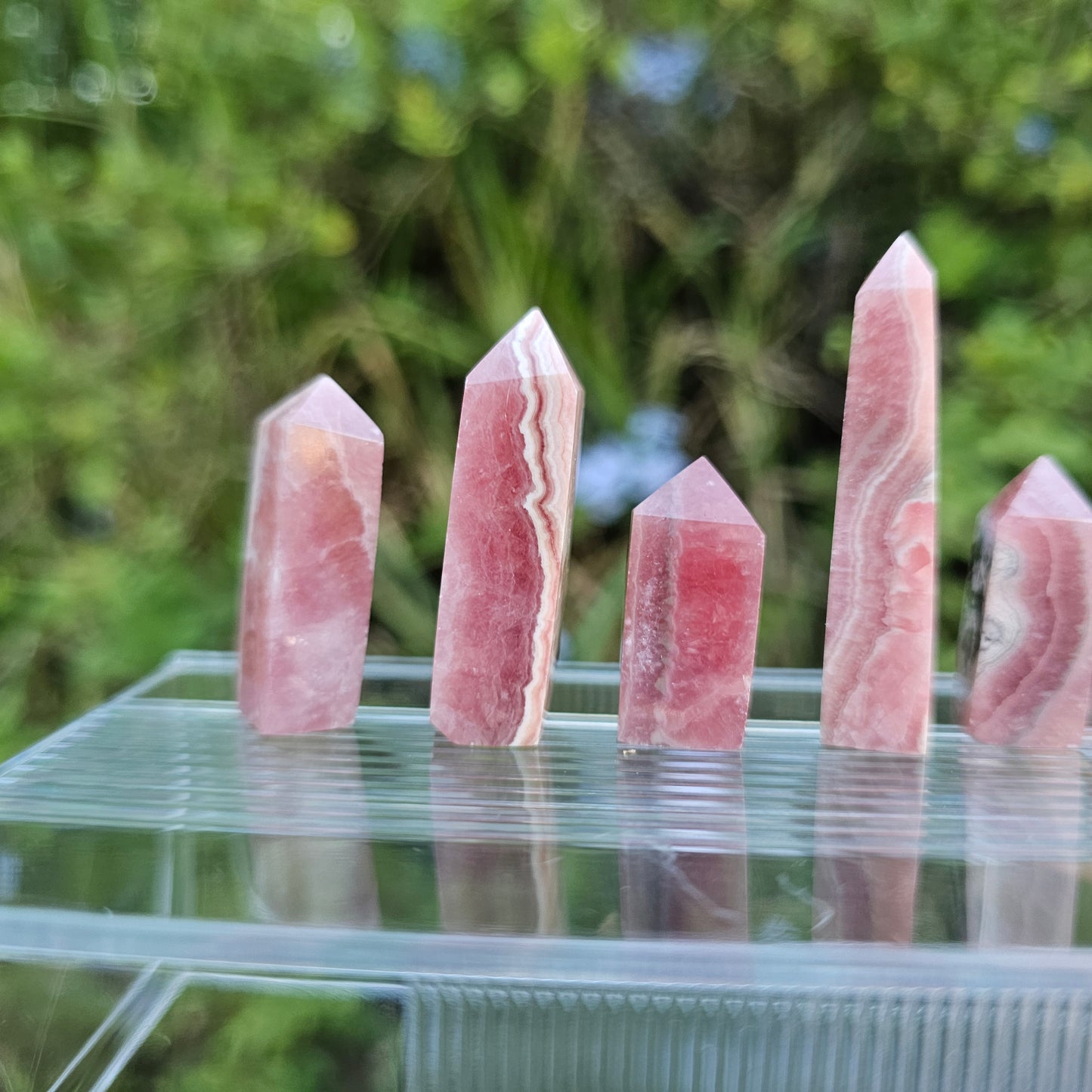 Mini Rhodochrosite Towers