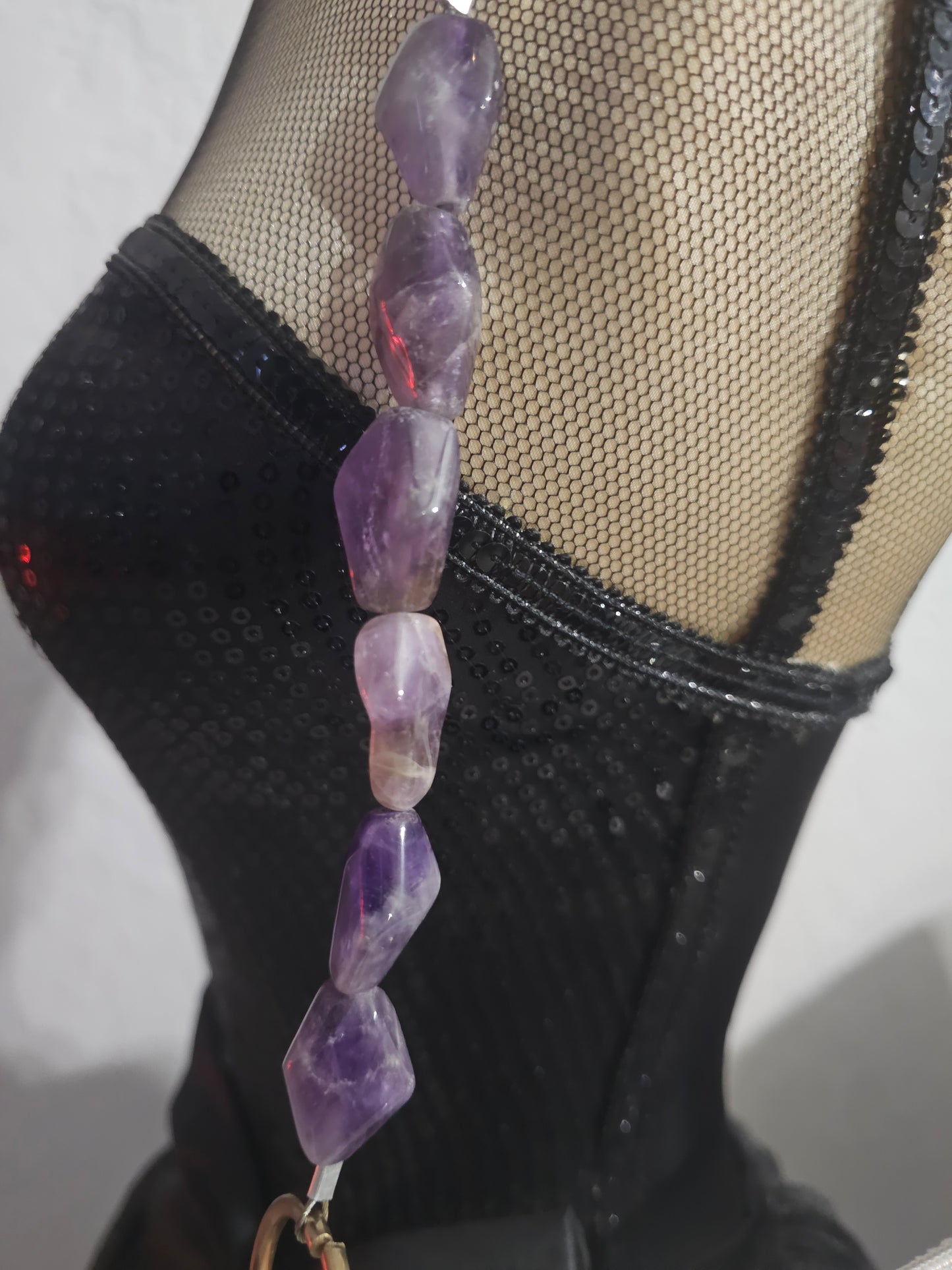 Amethyst Purse (white)