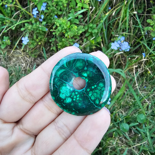 Malachite Flat Donut