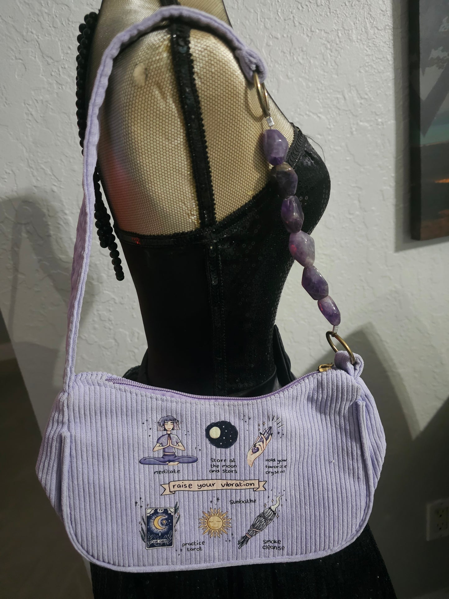 Amethyst Purse (purple)
