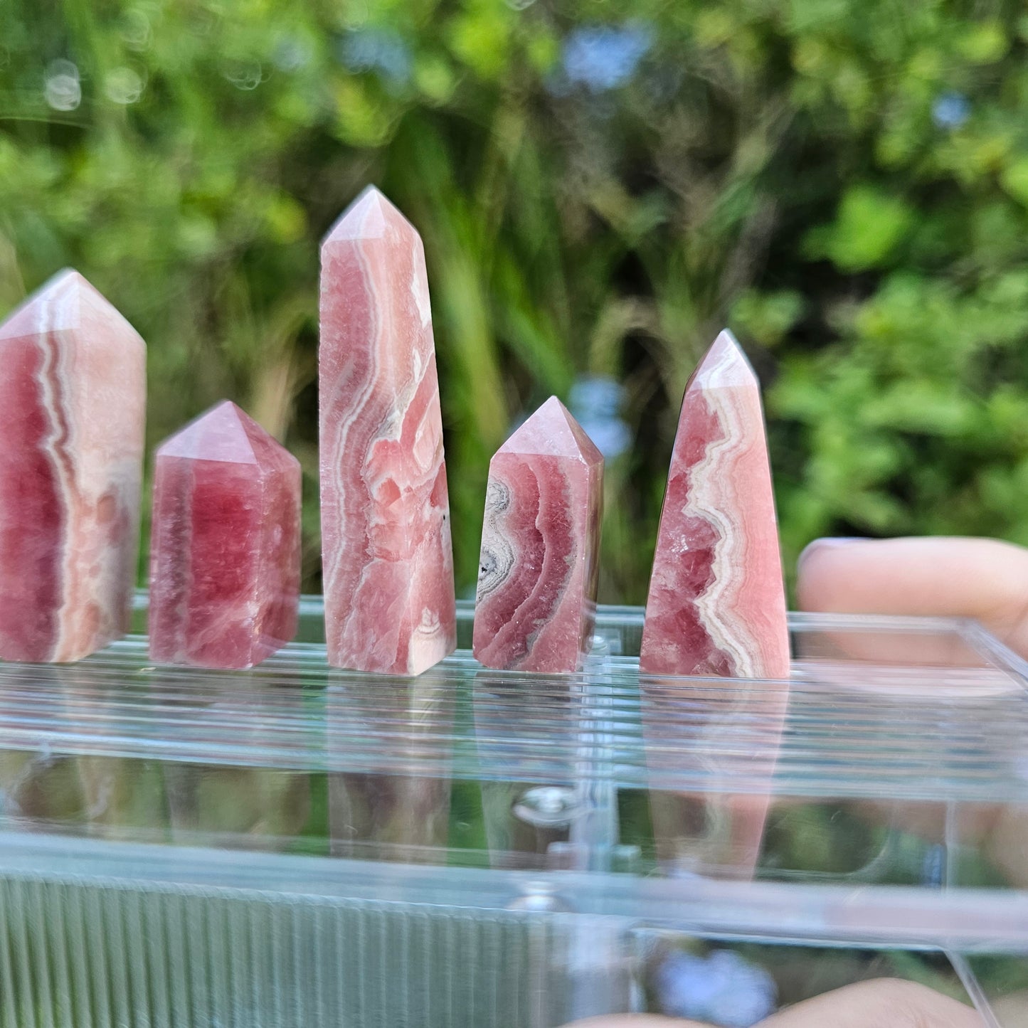 Mini Rhodochrosite Towers