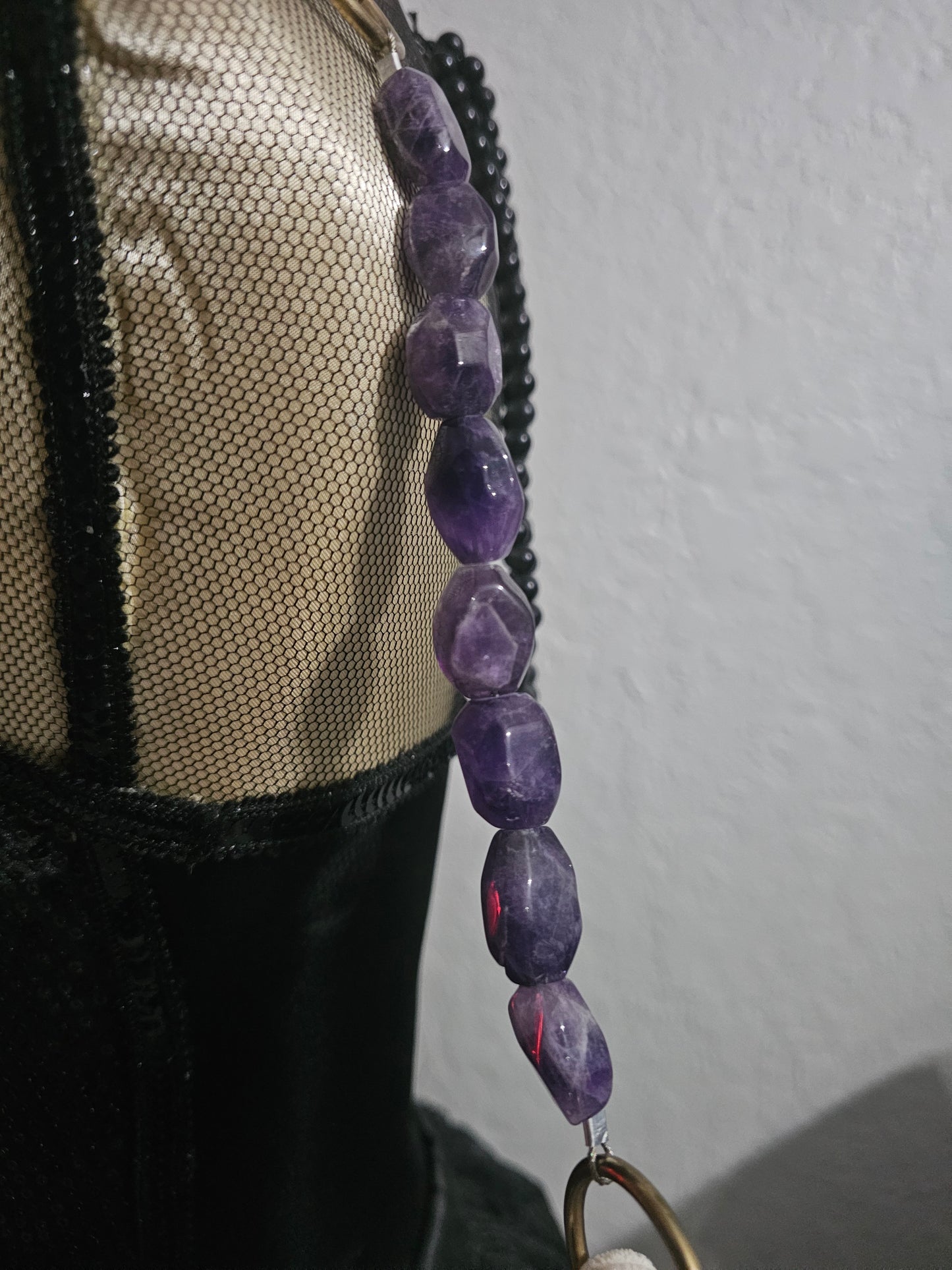Amethyst Purse (moon)
