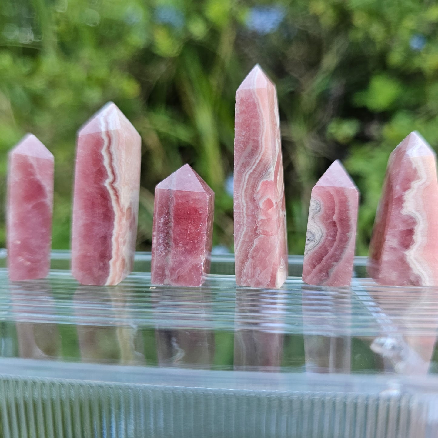 Mini Rhodochrosite Towers