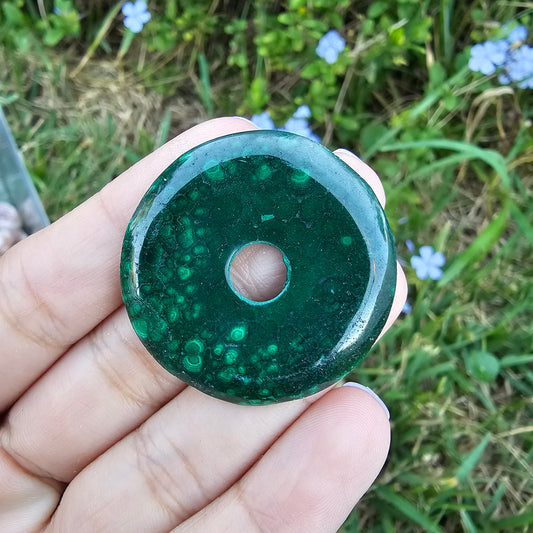 Malachite Flat Donut