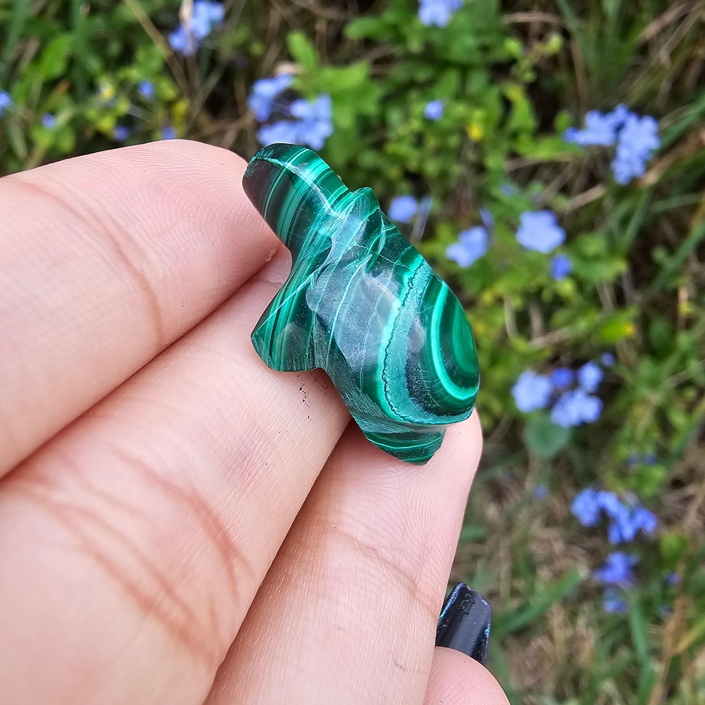 Malachite Turtle Pendant